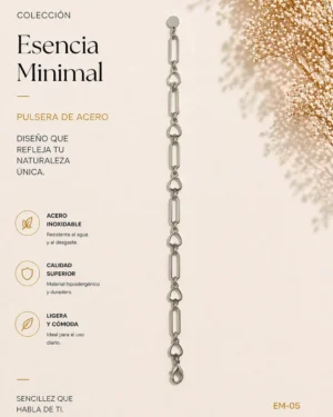 Pulsera Acero Ref.em 05 10E 5 | Megauz shop
