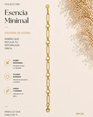 Pulsera Acero Ref.em 06 10E 6 | Megauz shop