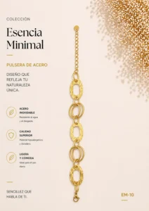Pulsera Acero Ref.em 10 10E 10 | Megauz shop