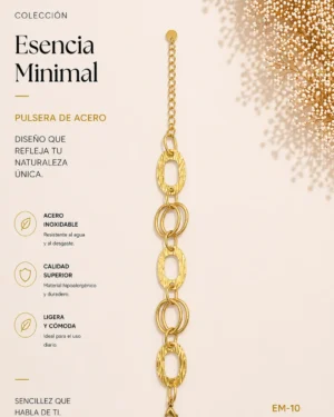 Pulsera Acero Ref.em 10 10E 10 | Megauz shop