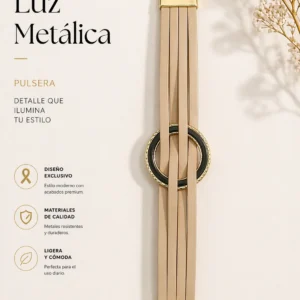 Pulsera Acero Y Cuero Ref.lm 02 8E 13 | Megauz shop