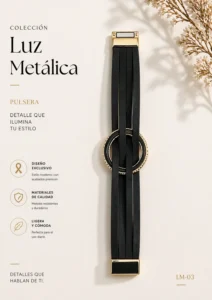 Pulsera Acero Y Cuero Ref.lm 03 8E 14 | Megauz shop