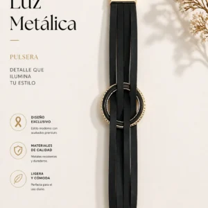 Pulsera Acero Y Cuero Ref.lm 03 8E 14 | Megauz shop
