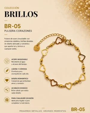 Pulsera Acero 8E Ref.br 05 | Megauz shop