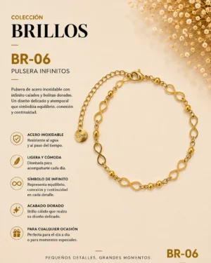 Pulsera Acero 8E Ref.br 06 | Megauz shop