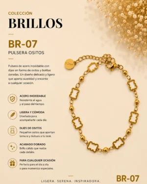 Pulsera Acero 8E Ref.br 07 | Megauz shop
