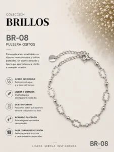 Pulsera Acero 8E Ref.br 08 | Megauz shop