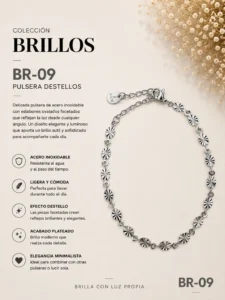 Pulsera Acero 8E Ref.br 09 | Megauz shop
