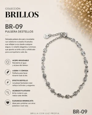 Pulsera Acero 8E Ref.br 09 | Megauz shop