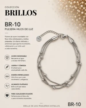 Pulsera Acero 8E Ref.br 10 | Megauz shop