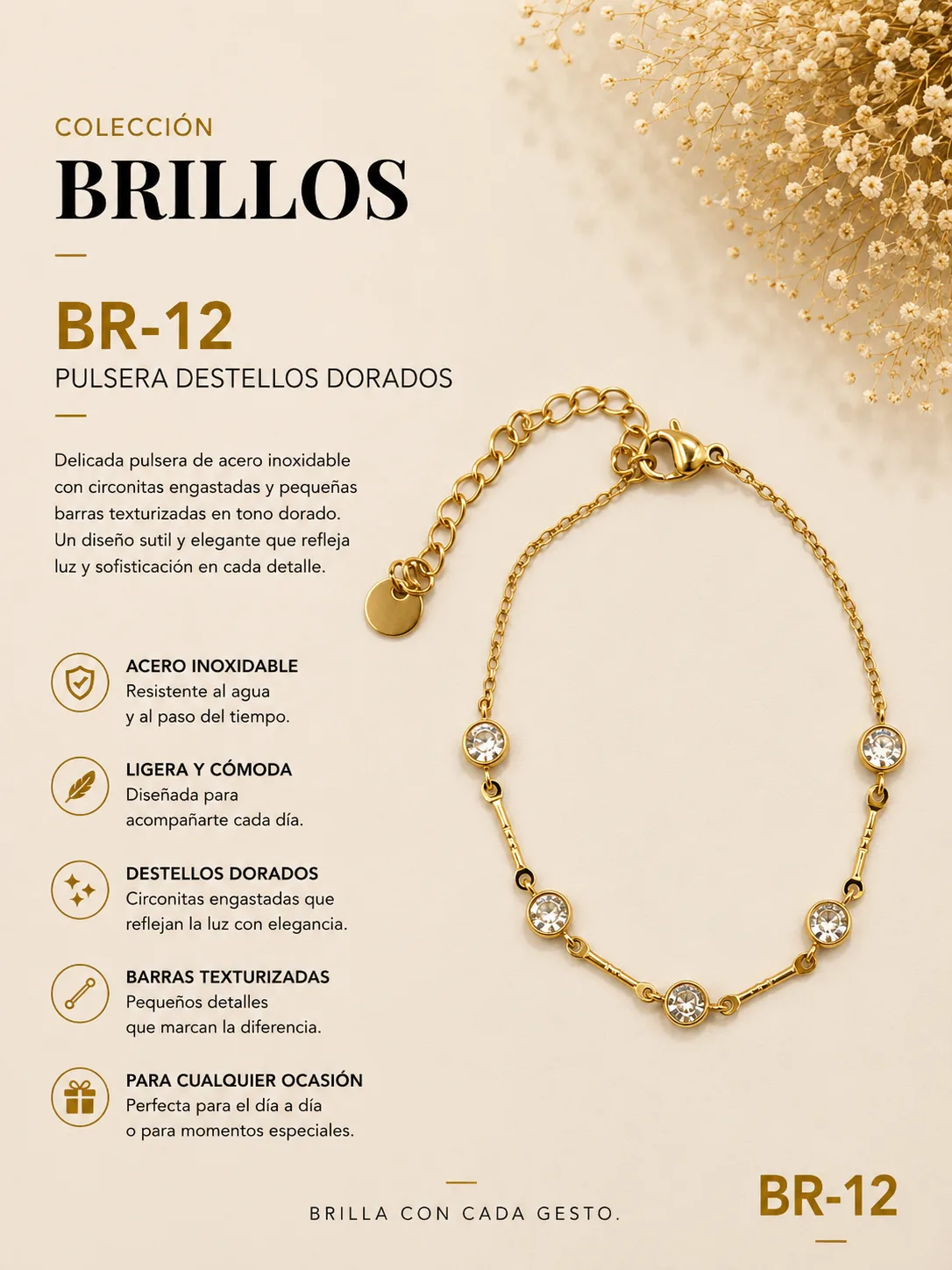 Pulsera Acero 8E Ref.br 12 | Megauz shop