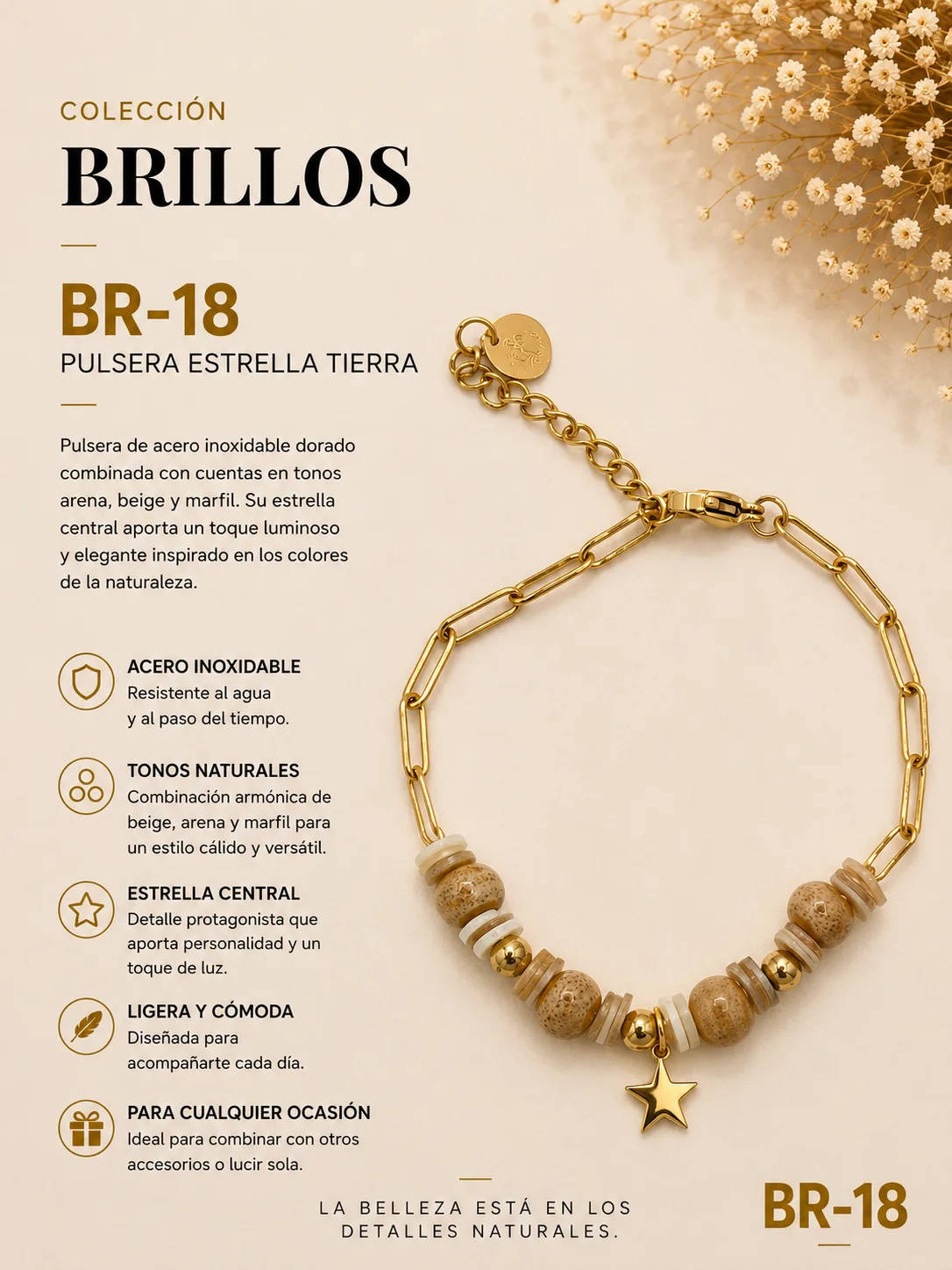 Pulsera Acero 8E Ref.br 18 | Megauz shop