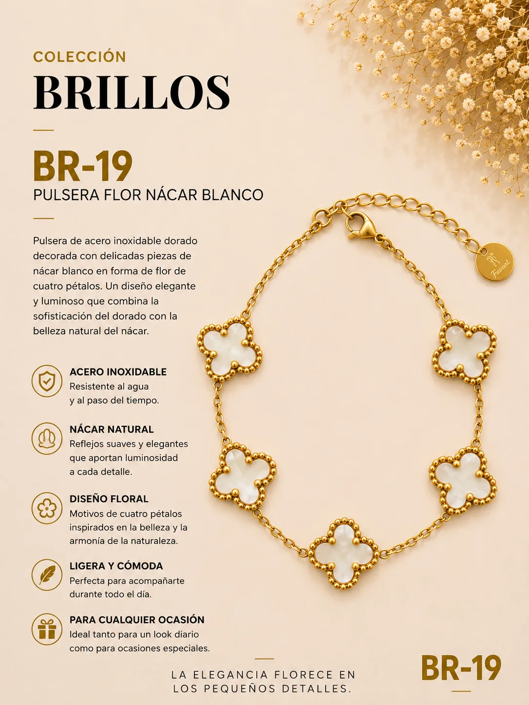 Pulsera Acero 8E Ref.br 19 | Megauz shop
