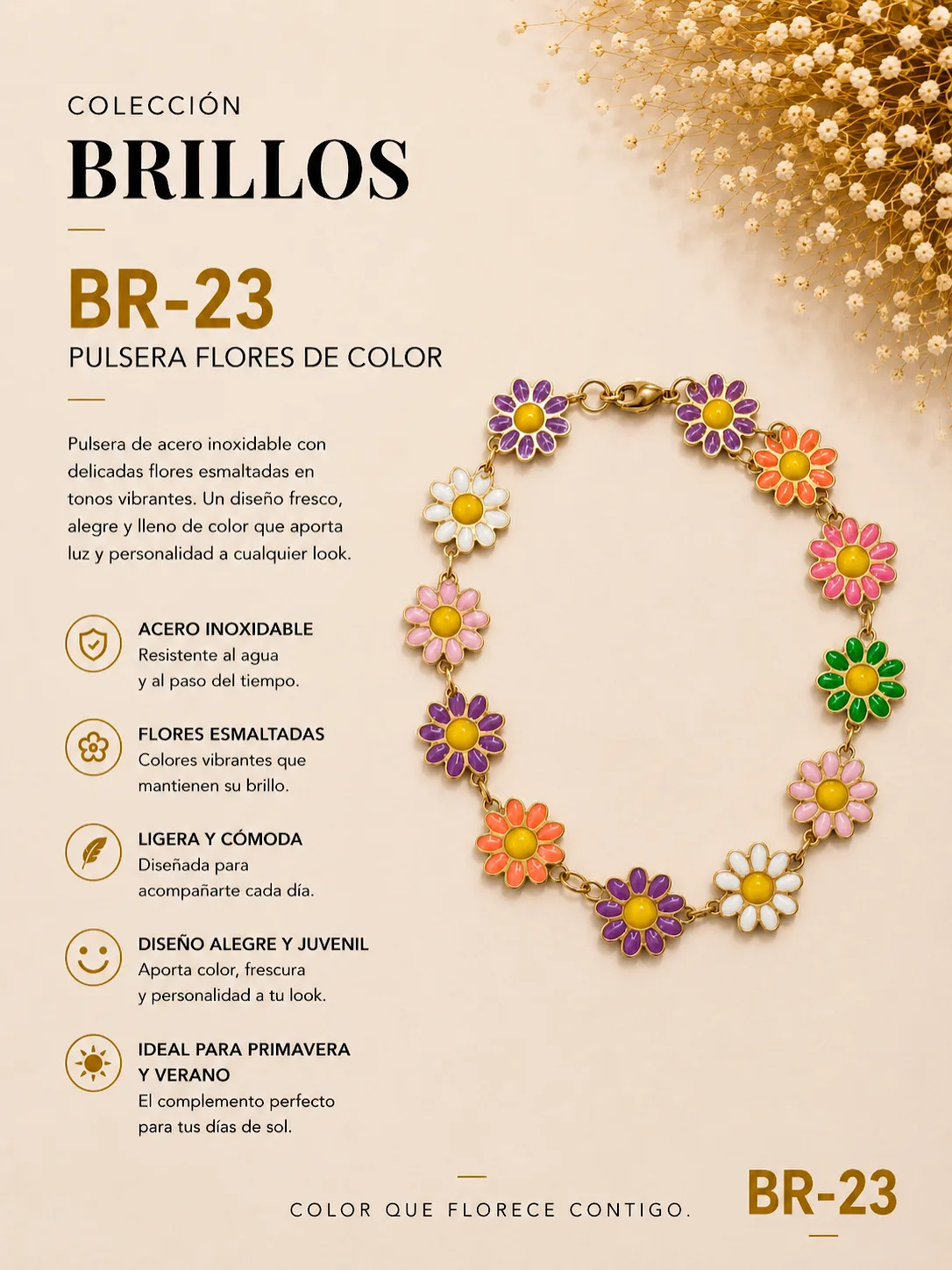 Pulsera Acero 8E Ref.br 23 | Megauz shop